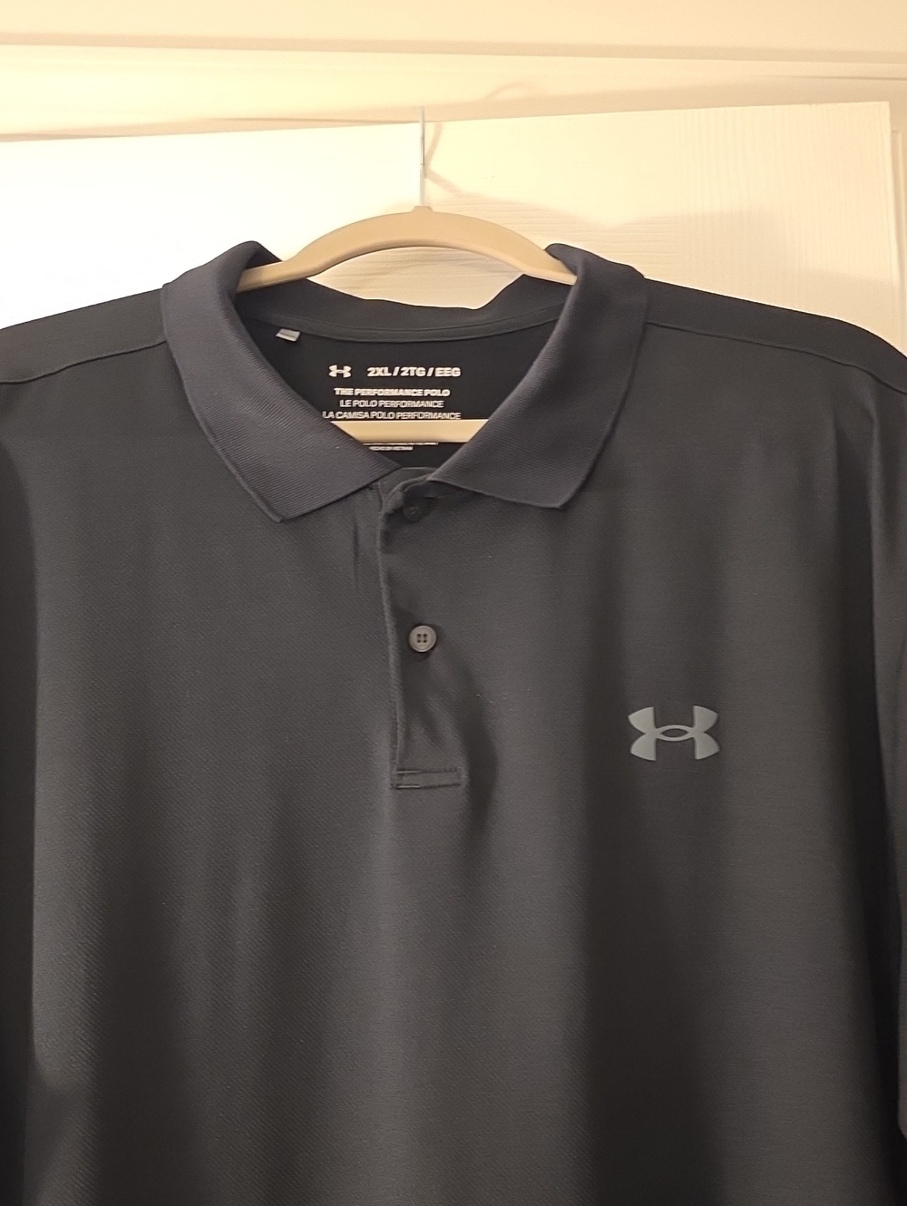 Under Armour Men’s Black Performance Polo